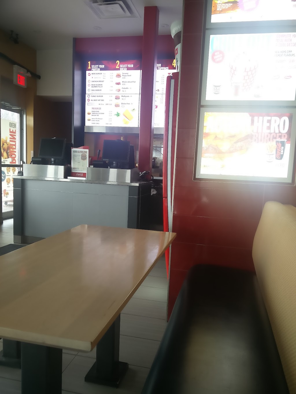 Hero Certified Burgers | 2690 Erin Centre Blvd unit 7, Mississauga, ON L5M 5P5, Canada | Phone: (905) 608-8999