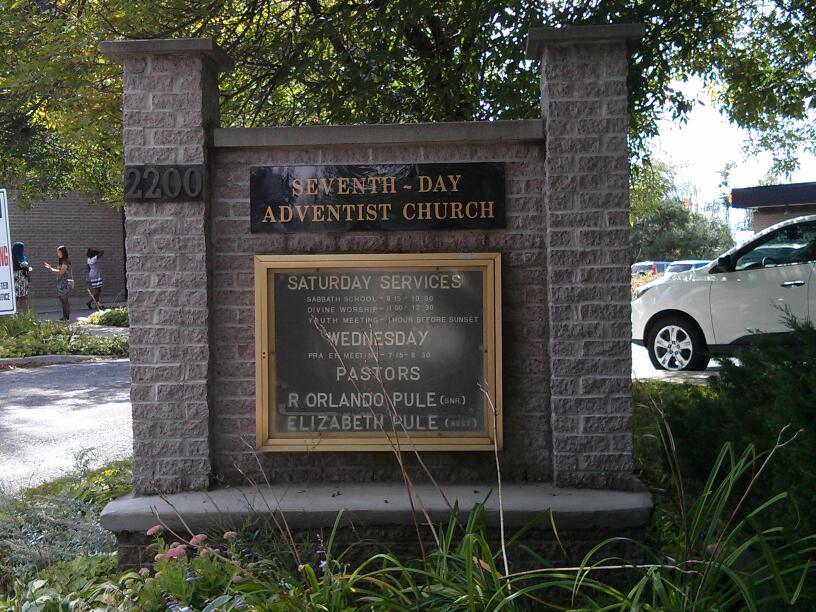 Ottawa Seventh-day Adventist Church | 2200 Benjamin Ave, Ottawa, ON K2A 1P5, Canada | Phone: (613) 728-3558