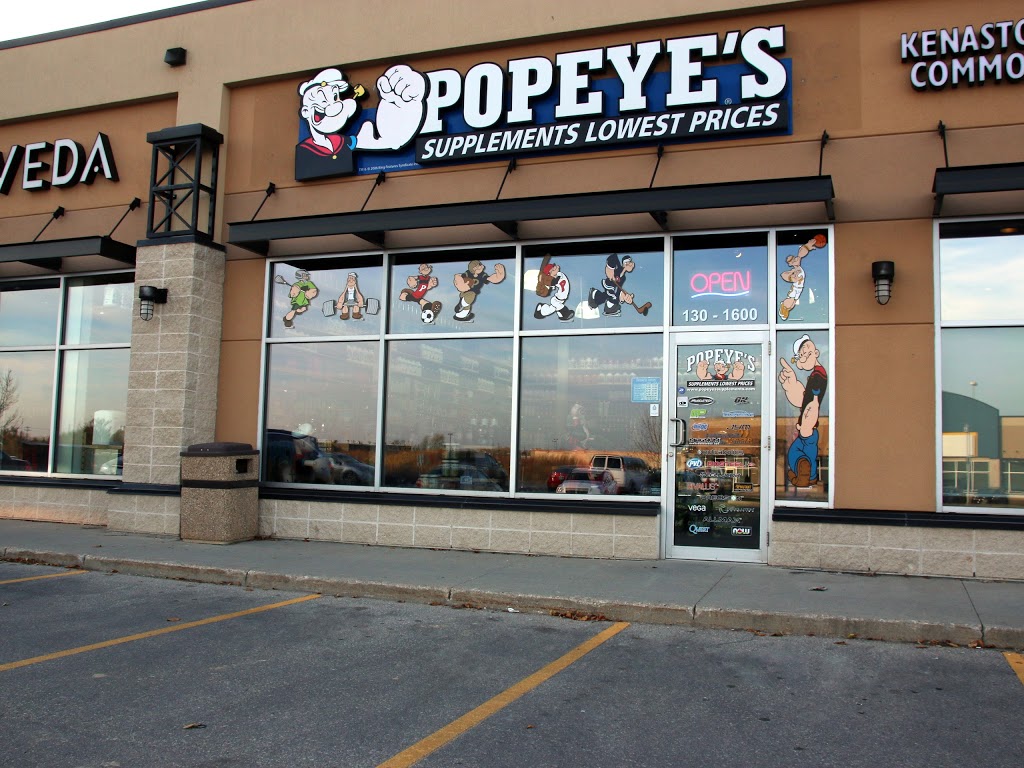 Popeyes Supplements Kenaston | 1600 Kenaston Blvd Unit 170, Winnipeg, MB R3P 0Y4, Canada | Phone: (204) 774-4454