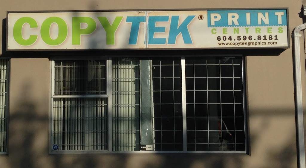 Copytek Print & Sign | 12414 82 Ave #111, Surrey, BC V3W 3E9, Canada | Phone: (604) 596-8181