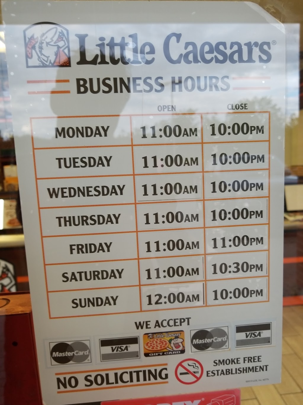 Little Caesars Pizza | 126 Wellington St W, Aurora, ON L4G 2N9, Canada | Phone: (905) 841-7717