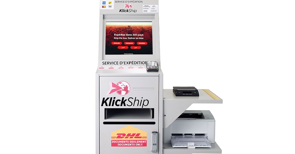 DHL Express Kiosk North York | 537 Wilson Heights Blvd, North York, ON M3H 2V7, Canada | Phone: (416) 636-3522