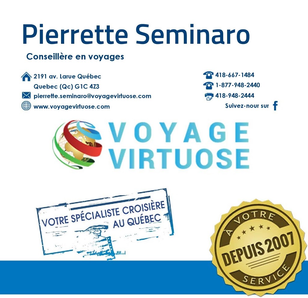 Voyage Virtuose Beauport | 2191 Avenue Larue, Québec, QC G1C 4Z3, Canada | Phone: (418) 667-3242