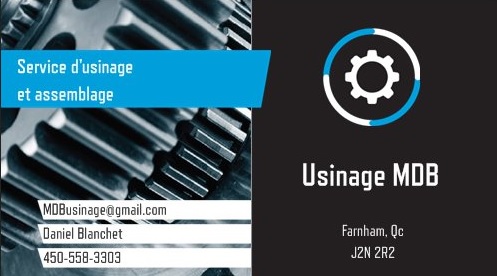 Usinage MDB Inc. | 2427 Rue Principale Local 1A, Dunham, QC J0E 1M0, Canada | Phone: (450) 578-3265