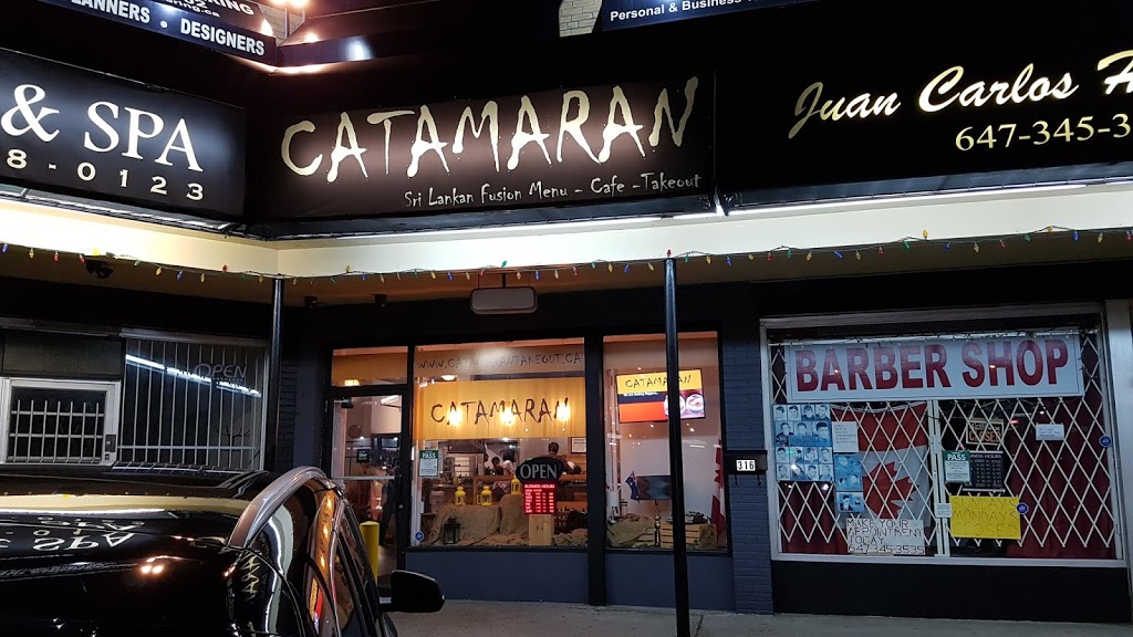 Catamaran Takeout and Cafe | 316 Painted Post Dr, Scarborough, ON M1G 2M3, Canada | Phone: (647) 447-8792