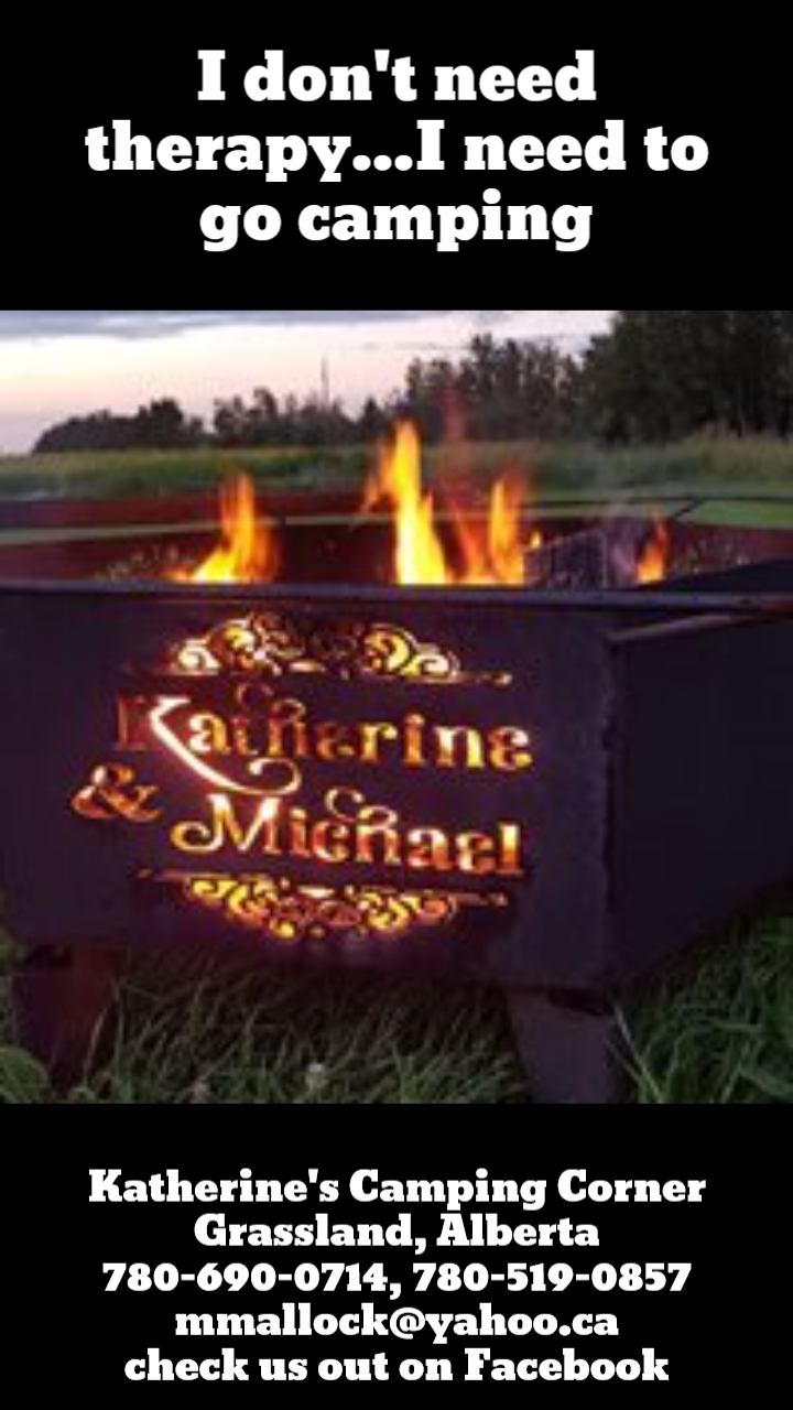 Katherines Camping Corner | Township Rd 681 & Range Rd 193, Grassland, AB T0A 1V0, Canada | Phone: (780) 690-0714