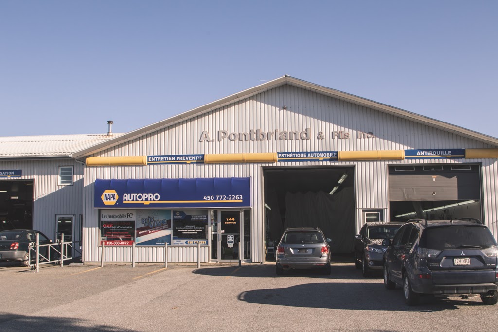 NAPA AUTOPRO - Garage Pontbriand Inc. | 144 Avenue Saint-François, Saint-Pie, QC J0H 1W0, Canada | Phone: (450) 772-2263