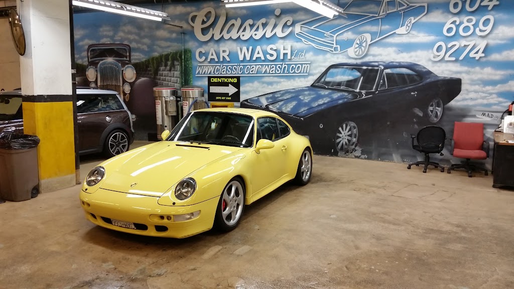 Classic Car Wash and Detailing Shop | 1128 W Hastings St, Vancouver, BC V6E 4R5, Canada | Phone: (604) 689-9274