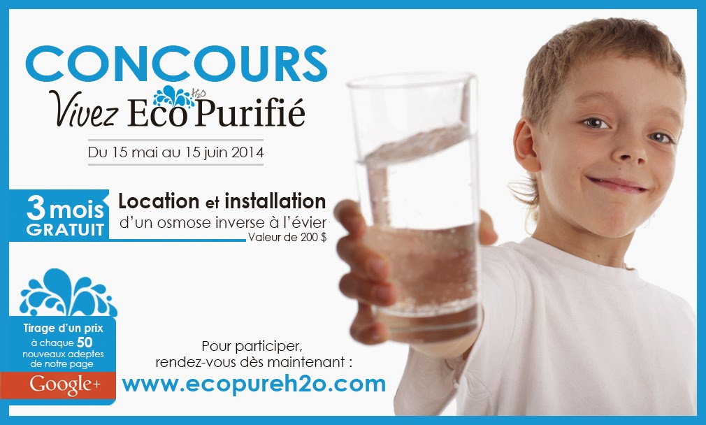 Eco Pure H2O | 2600 Rue Jean-Perrin bureau 100, Québec, QC G2C 2C6, Canada | Phone: (888) 840-0558