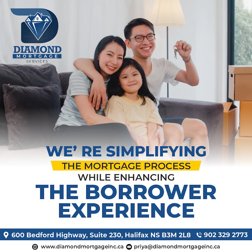 Diamond Mortgage Services - Mortgage Broker/advisor in Halifax | 600 Bedford Hwy Suite 230, Halifax, NS B3M 2L8, Canada | Phone: (902) 329-2773