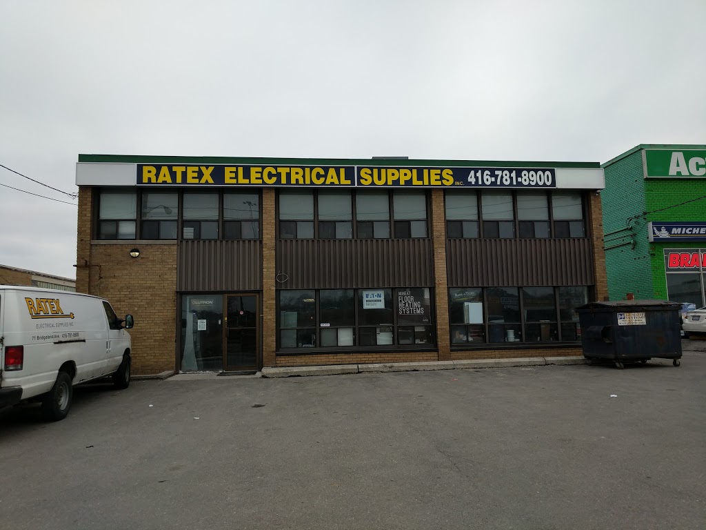 Ratex Electrical Supplies Inc | 71 Bridgeland Ave, North York, ON M6A 1Y7, Canada | Phone: (416) 781-8900