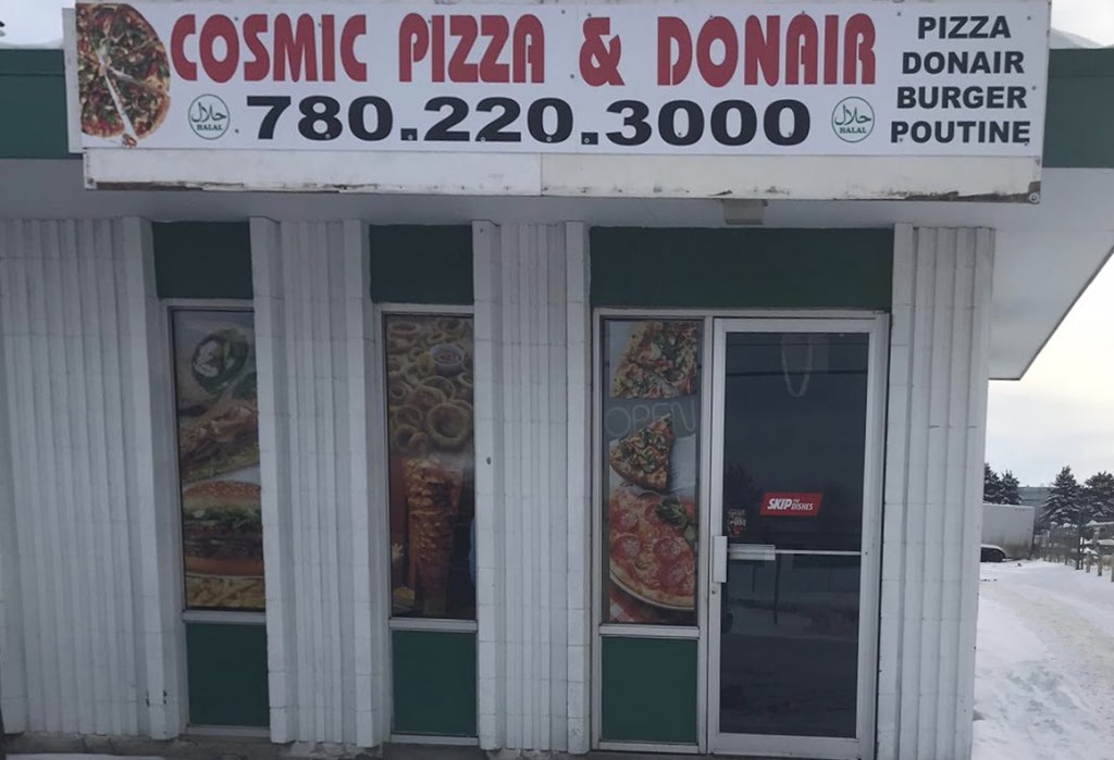 Cosmic Pizza and Donair | 8015 Wagner Rd NW, Edmonton, AB T6E 4N6, Canada | Phone: (780) 220-3000