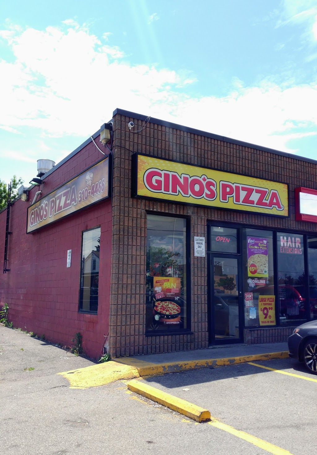 Ginos Pizza | 1146 Barton St E, Hamilton, ON L8H 2V1, Canada | Phone: (866) 310-4466