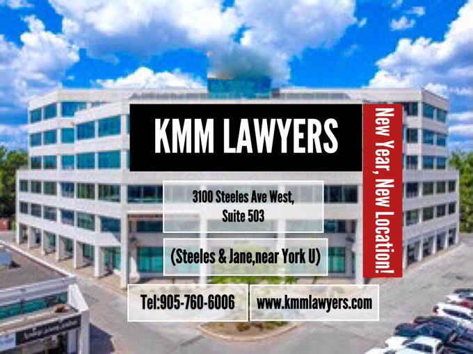 KMM Lawyers | 3100 Steeles Ave W Unit 503, Concord, ON L4K 3R1, Canada | Phone: (905) 760-6006