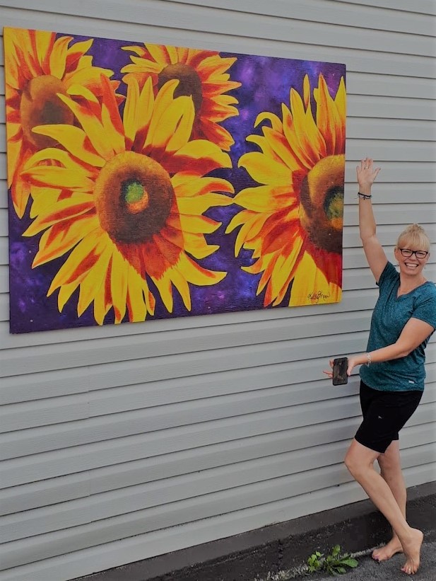 Kelly Maw The Mat and The Easel | 789 16th St E, Owen Sound, ON N4K 1Y8, Canada | Phone: (519) 270-3587