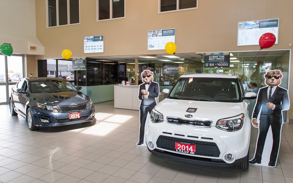 Lally Kia | 725 Richmond St, Chatham, ON N7M 5J5, Canada | Phone: (519) 352-6200