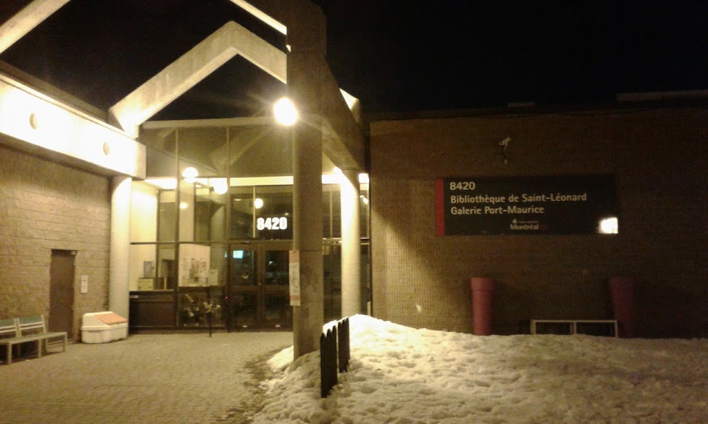 Bibliothèque de Saint-Léonard | 8420 Bd Lacordaire, Saint-Léonard, QC H1R 3G5, Canada | Phone: (514) 328-8500