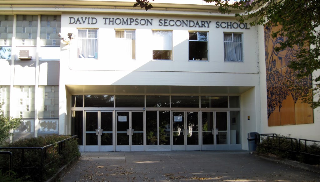 David Thompson Secondary School | 1755 E 55th Ave, Vancouver, BC V5P 1Z7, Canada | Phone: (604) 713-8278