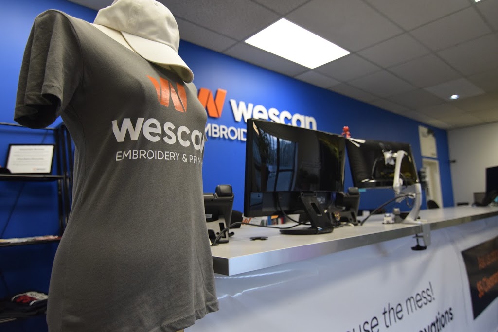 Wescan Embroidery & Printing | 10577 109 St NW, Edmonton, AB T5H 3B1, Canada | Phone: (780) 428-0838