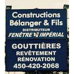 Construction Bélanger et Fils | 2483 Boulevard Ste Sophie, Sainte-Sophie, QC J5J 2V3, Canada | Phone: (450) 420-2068