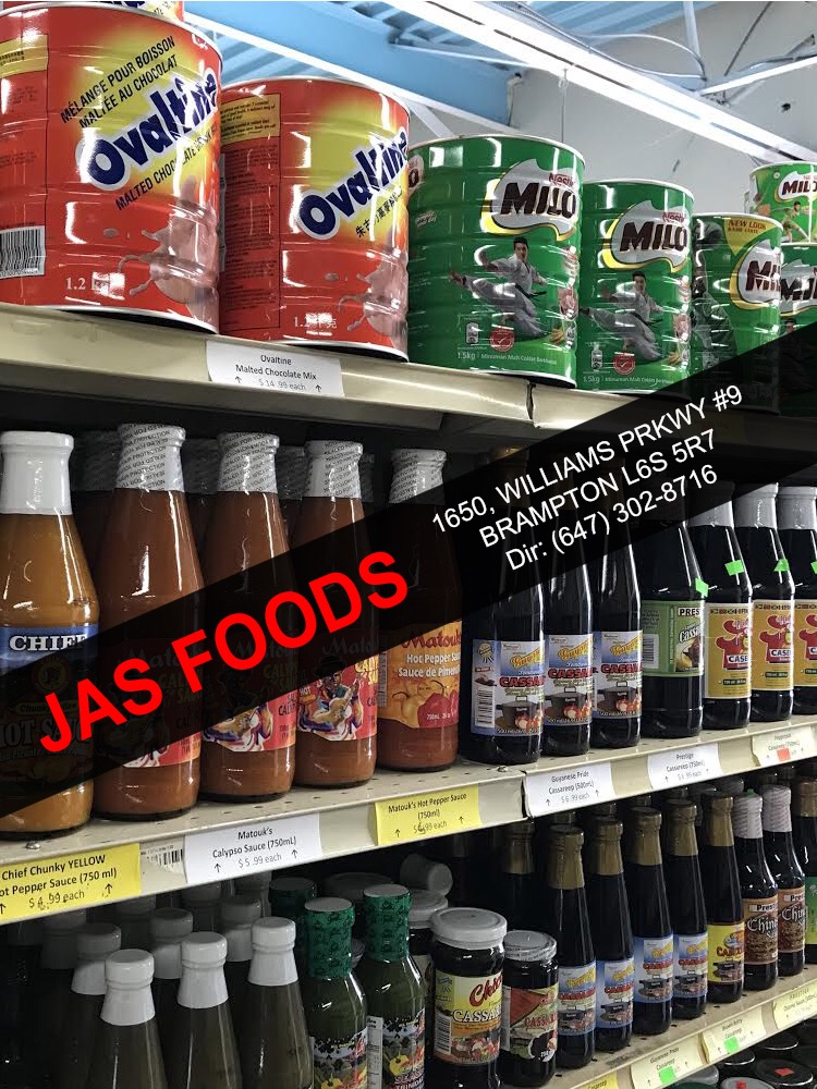 Jas Foods | 1650 Williams Pkwy, Brampton, ON L6S 5R7, Canada | Phone: (647) 302-8716