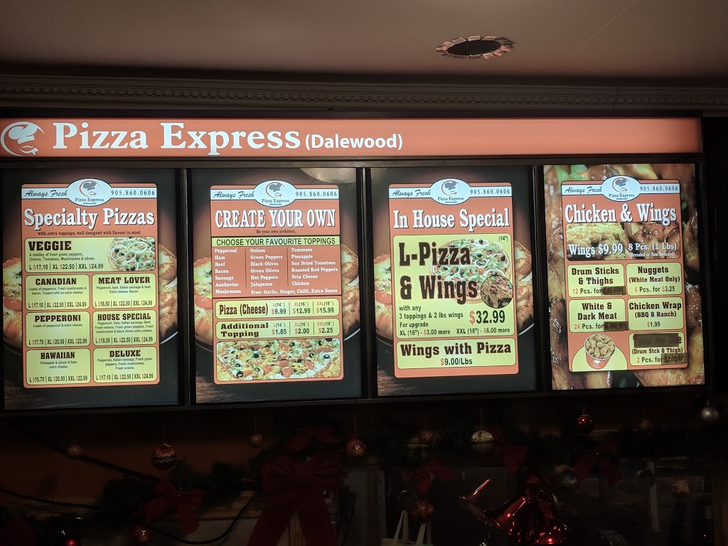 Pizza Express | 15954 Airport Rd, Caledon East, ON L7C 1K5, Canada | Phone: (905) 860-0606