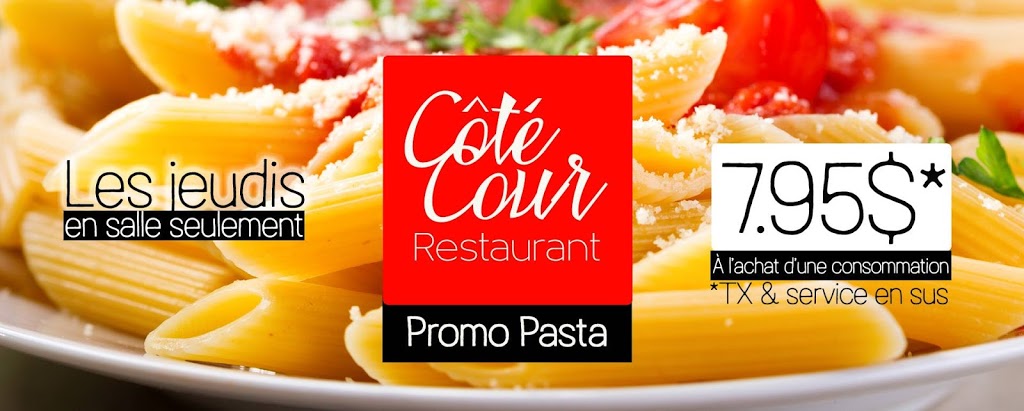 Restaurant Côté Cour | 253 Rue Principale, Lambton, QC G0M 1H0, Canada | Phone: (418) 486-2323