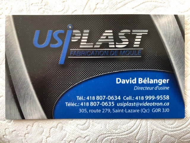 Usiplast | 305 279 Rte, Saint-Lazare-de-Bellechasse, QC G0R 3J0, Canada | Phone: (418) 807-0634