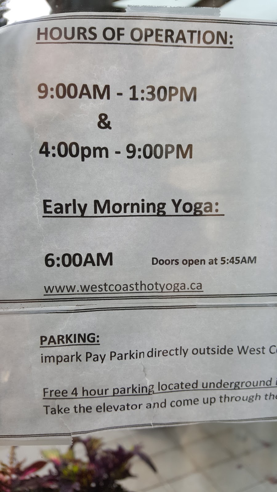 Westcoast Hot Yoga | 1461 Johnston Rd #101, White Rock, BC V4B 3Z4, Canada | Phone: (604) 536-3973