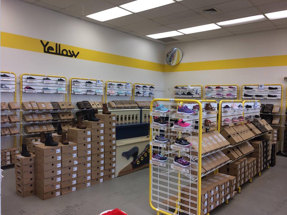 Chaussures Yellow | 1224 Bd Marcotte, Roberval, QC G8H 2P2, Canada | Phone: (418) 275-5504