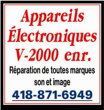 Appareils Électroniques V-2000 enr. | 1987 Rue Notre Dame, LAncienne-Lorette, QC G2E 3E1, Canada | Phone: (418) 871-6949