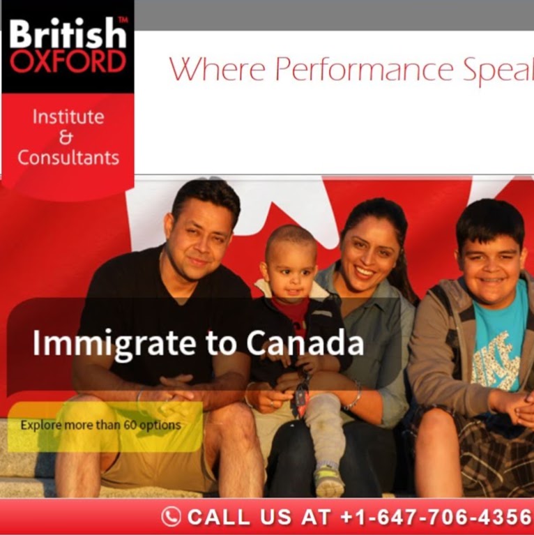 Britishoxford Consultants Inc | 9886 Torbram Rd Unit 201D, Brampton, ON L6S 3L9, Canada | Phone: (905) 790-6500