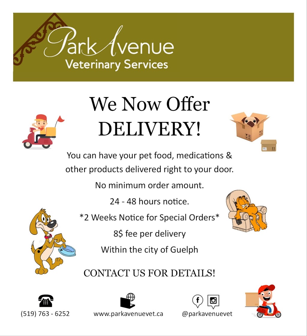 Park Avenue Veterinary Services | 208 Yorkshire St N, Guelph, ON N1H 5C1, Canada | Phone: (519) 763-6252