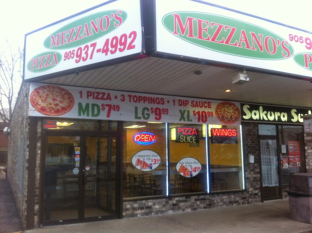 Mezzanos Pizza | 530 Lake St, St. Catharines, ON L2N 4H6, Canada | Phone: (905) 937-4992