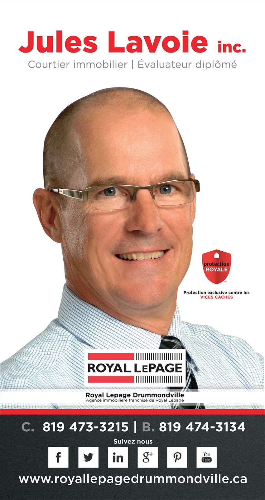 Royal Lepage Drummondville | 450 Rue Saint-Pierre, Drummondville, QC J2C 3W1, Canada | Phone: (819) 474-3134