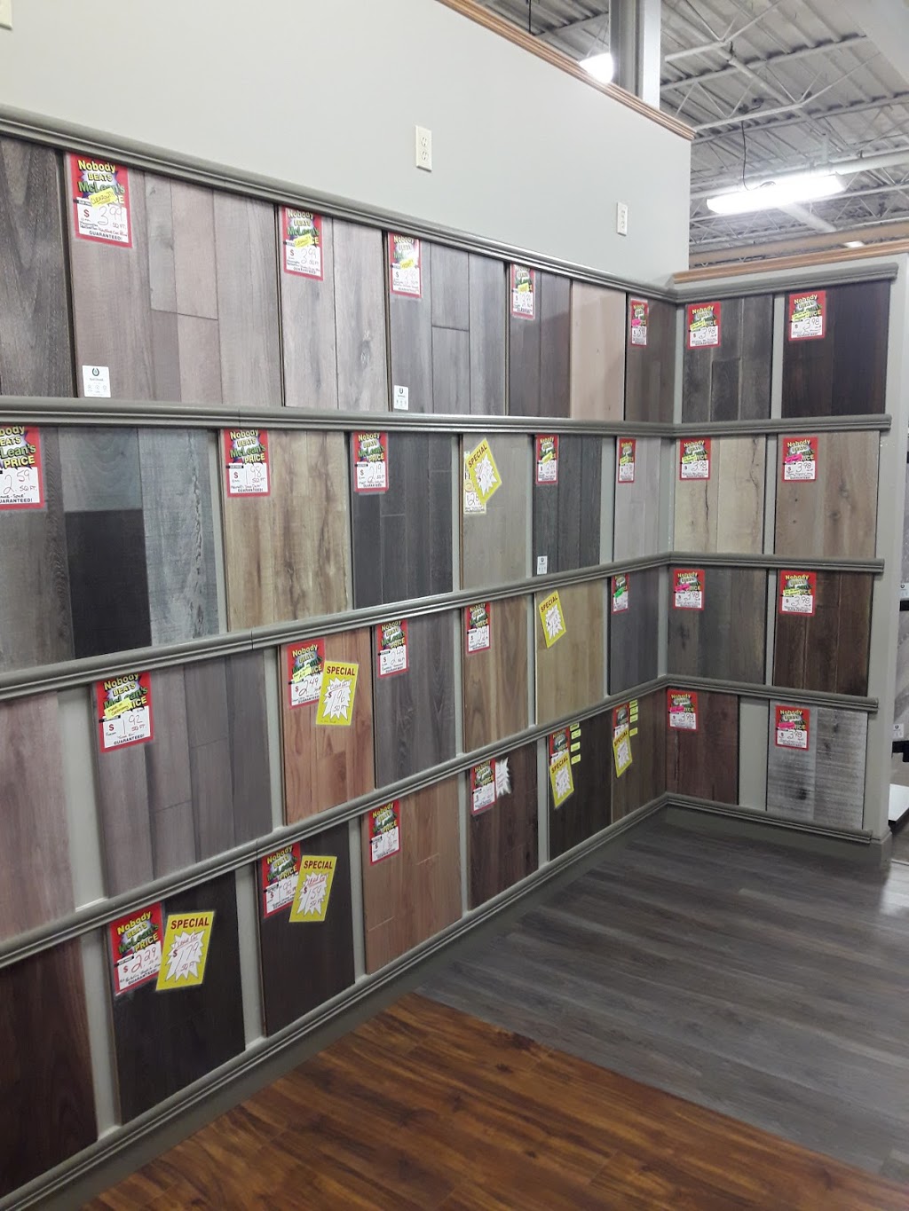 McLeans Flooring | 120 Acadia Ave, Stellarton, NS B0K 1S0, Canada | Phone: (902) 755-1290