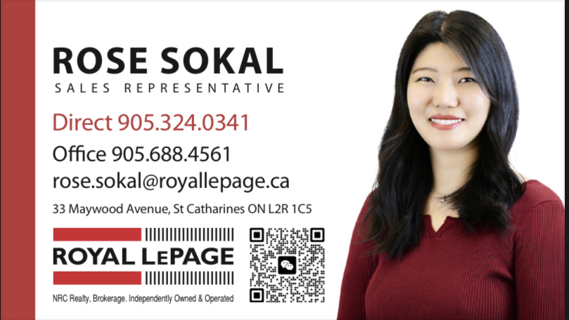 Rose Sokal - Royal LePage NRC Realty | 33 Maywood Ave, St. Catharines, ON L2R 1C5, Canada | Phone: (905) 324-0341