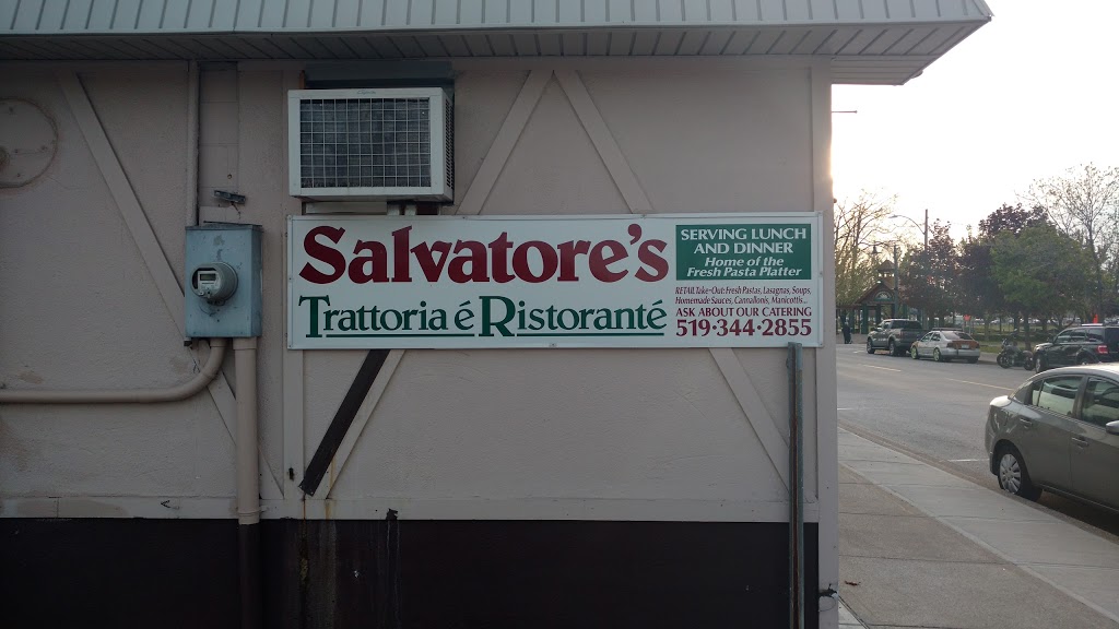 Salvatores Trattoria E Ristoranté | 105 Michigan Ave, Point Edward, ON N7V 1E5, Canada | Phone: (519) 344-2855