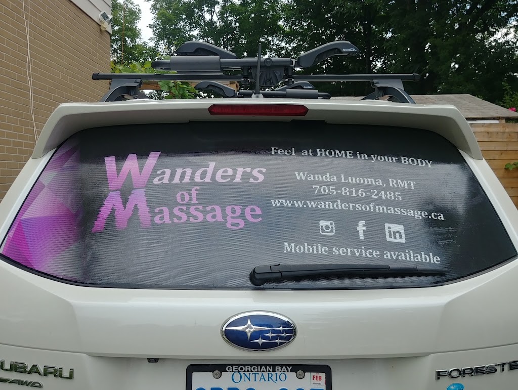 Wanders of Massage | 88 Woodland Dr, Midland, ON L4R 4E1, Canada | Phone: (705) 816-2485