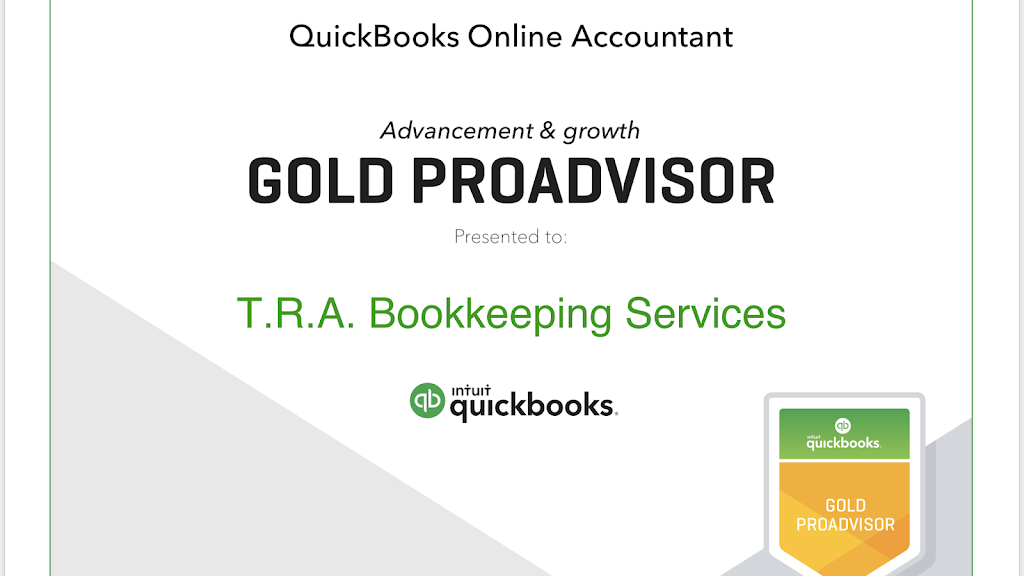 T.R.A. Bookkeeping Services | 10 Kindle Ct, Brampton, ON L6Z 1B2, Canada | Phone: (647) 572-4231