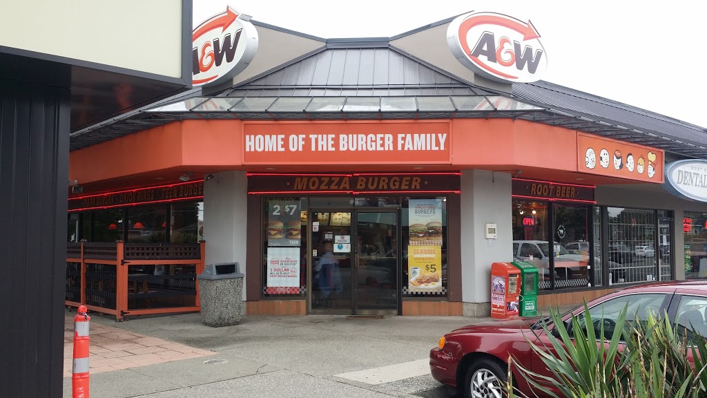 A&W Canada | 8671 No 1 Rd, Richmond, BC V7C 1V2, Canada | Phone: (604) 271-4480