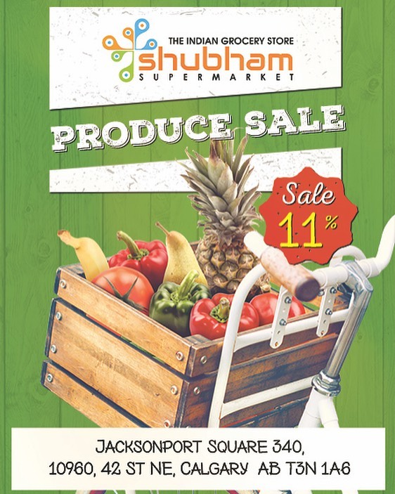 Shubham Supermarket | Jacksonport Square 340, 10960, 42 St NE, Calgary, AB T3N 1A6, Canada | Phone: (403) 899-7151