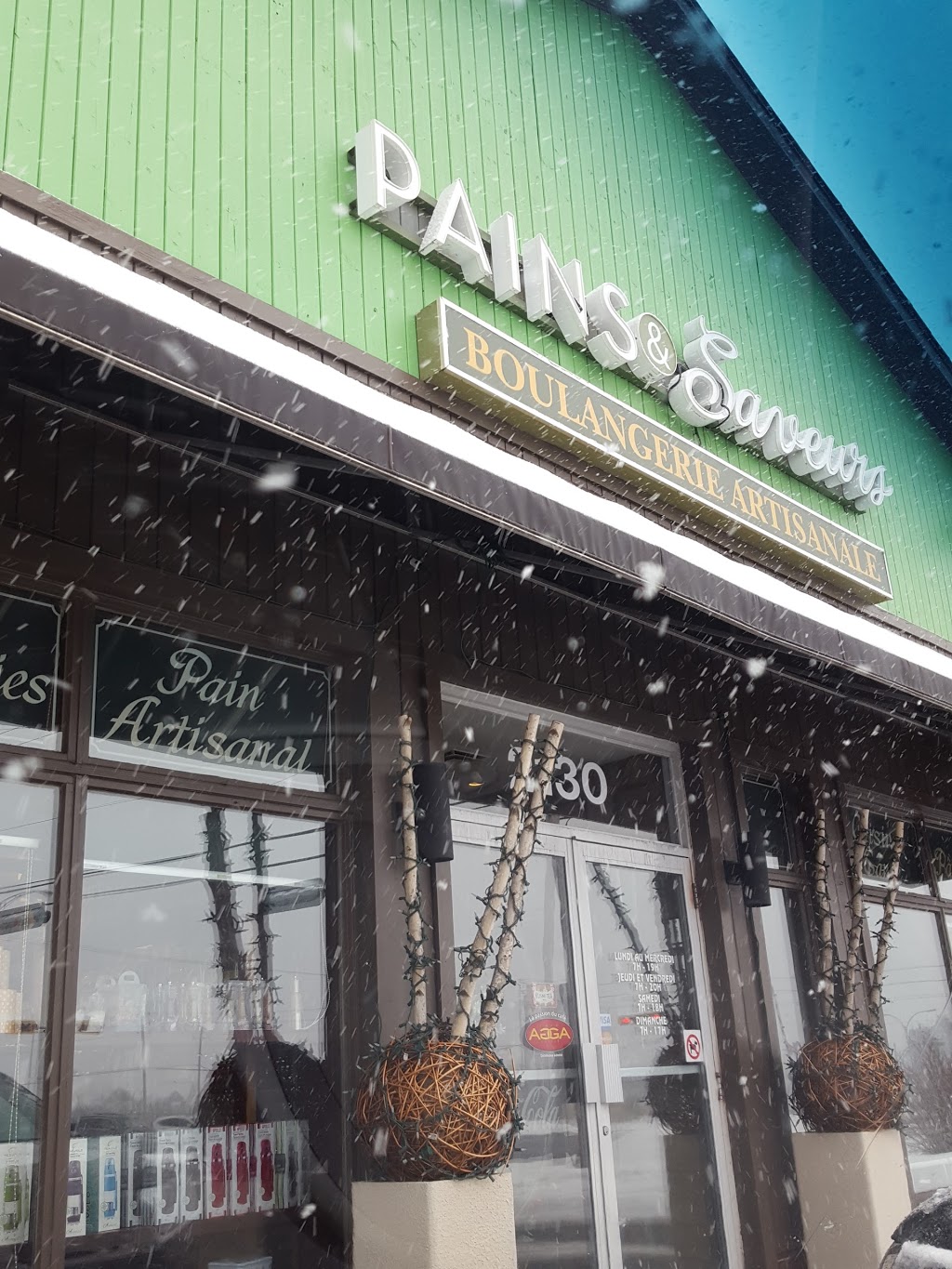 Pains & Saveurs | 2130 Bd De Boucherville, Saint-Bruno-de-Montarville, QC J3V 5E9, Canada | Phone: (450) 441-4155