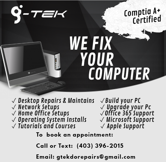 G-Tek | 422 2 Ave, Elnora, AB T0M 0Y0, Canada | Phone: (587) 405-0520