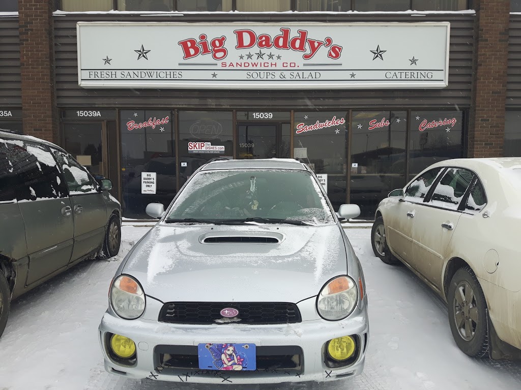 Big Daddys Sandwich Co. | 15039 118 Ave NW, Edmonton, AB T5V 1B8, Canada | Phone: (780) 488-8229