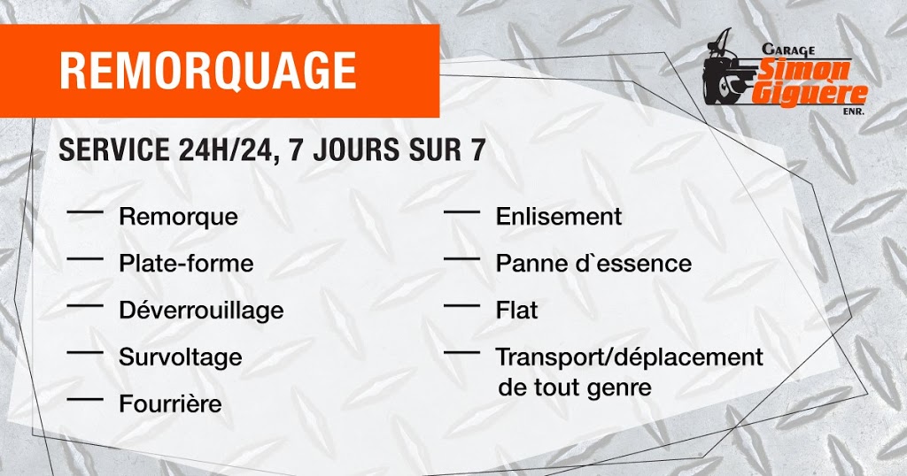 Garage Simon Giguere | 108 Chemin des Bois-Francs, Sainte-Aurélie, QC G0M 1M0, Canada | Phone: (418) 593-3292