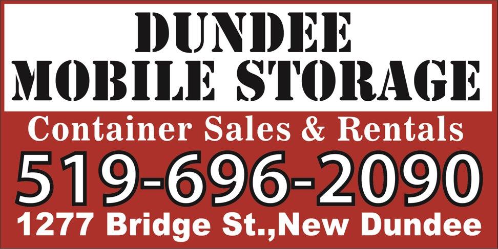 Dundee Mobile Storage Sales & Rentals | 350 Doon Valley Dr Unit 8C, Kitchener, ON N2P 2M9, Canada | Phone: (519) 696-2090