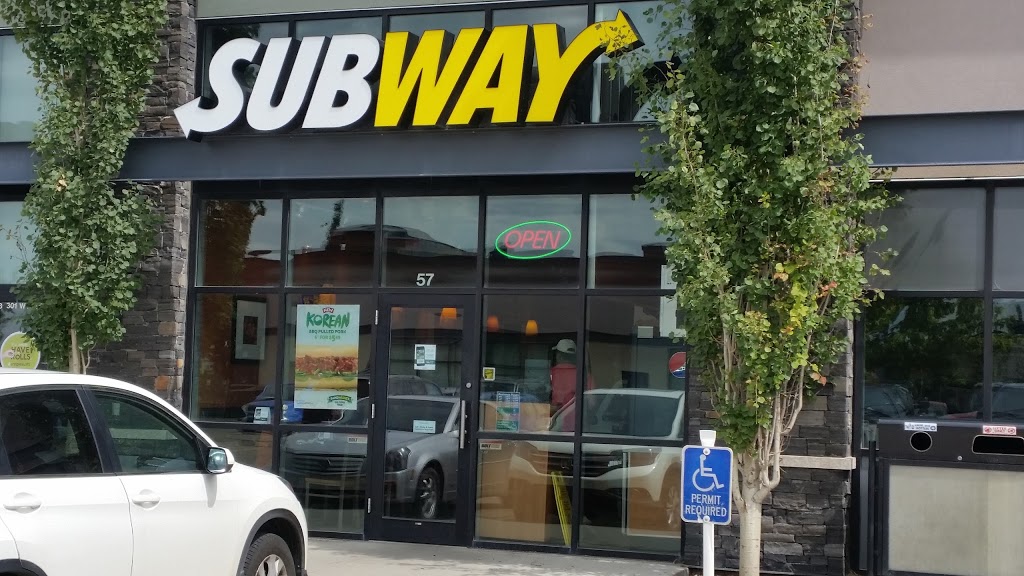 Subway | 57, 301 Wye Rd, Sherwood Park, AB T8B 0A4, Canada | Phone: (780) 416-7085