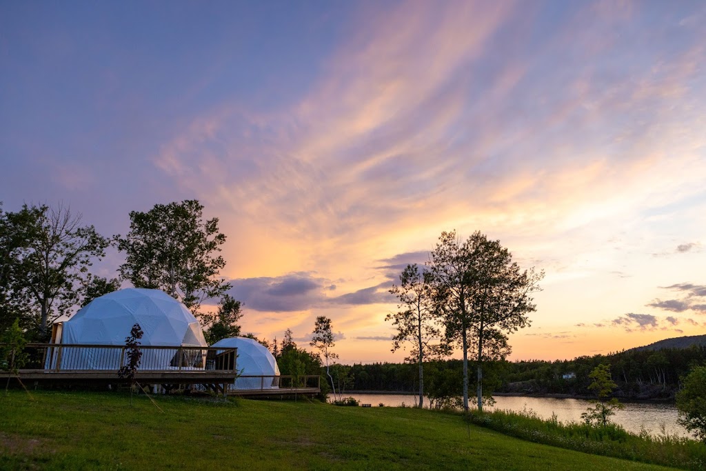 Northeast Cove Geodomes | 355 Mabou Harbour Rd, Mabou, NS B0E 1X0, Canada | Phone: (902) 984-1160