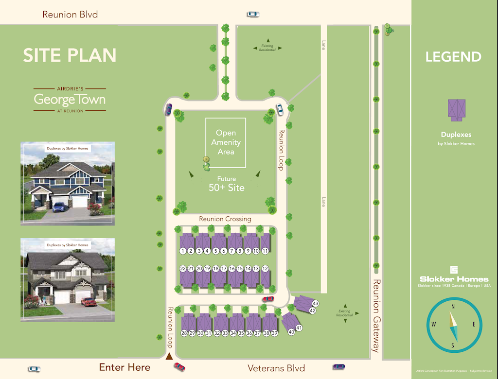 GeorgeTown Single Family Homes - Reunion | 163 Reunion Lp, Airdrie, AB T4B 4J7, Canada | Phone: (403) 608-9827